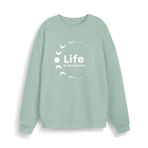 Life in Progress Oversized Sweatshirt
