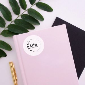 Life in Progress Sticker